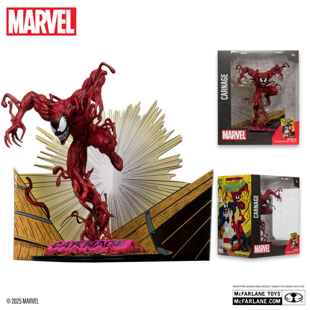 Marvel collection 1/10 carnage (amazing spider-man )