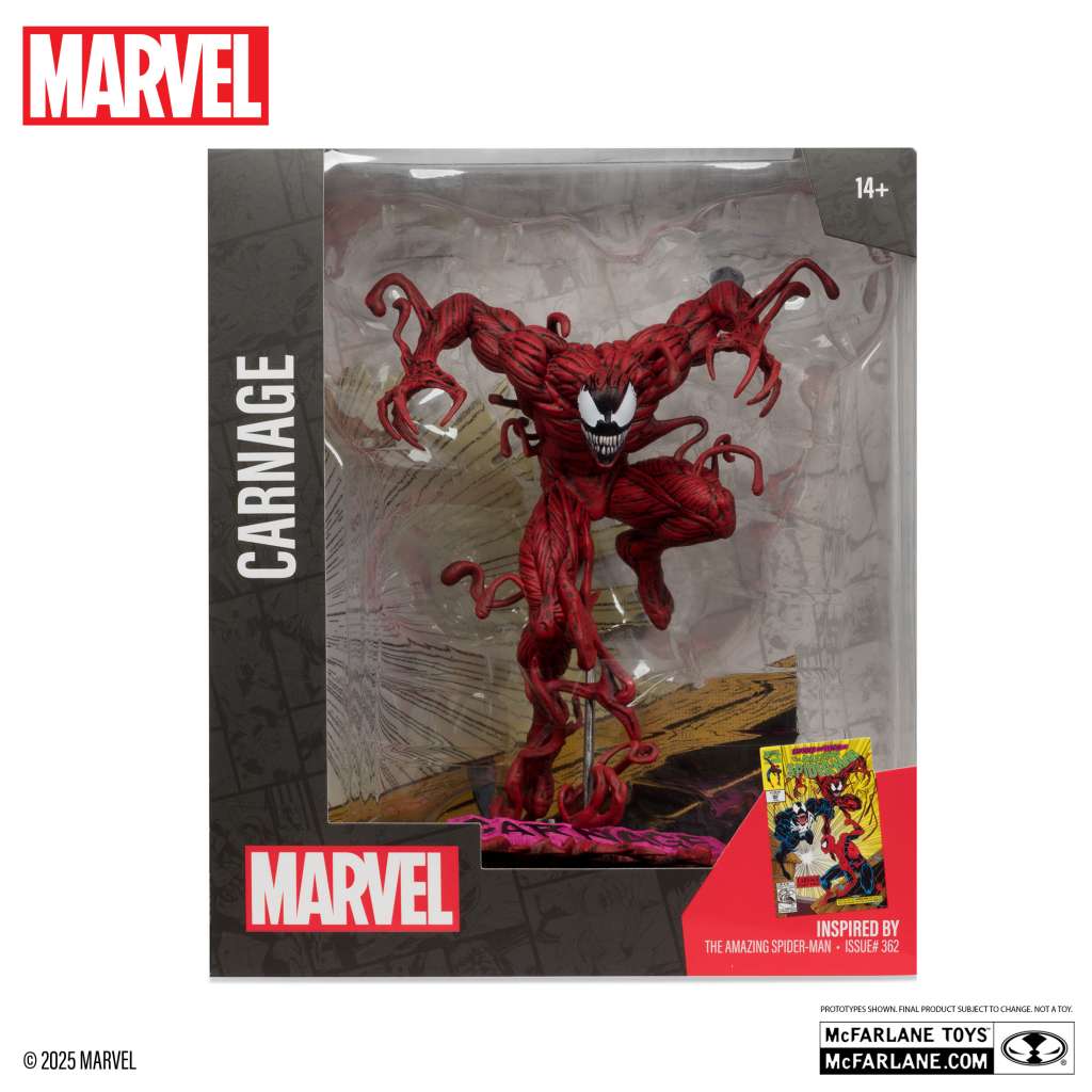 Marvel collection 1/10 carnage (amazing spider-man )