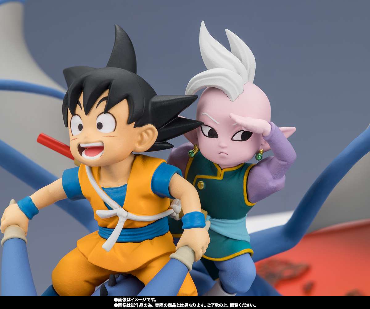 Dragon ball daima son goku mini & supreme kai mini welcome figuarts zero