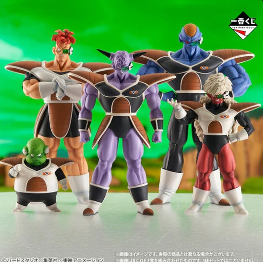 Set Squadra Ginew Dragon Ball The Ginyu Force!! Invasion Ichiban Kuji