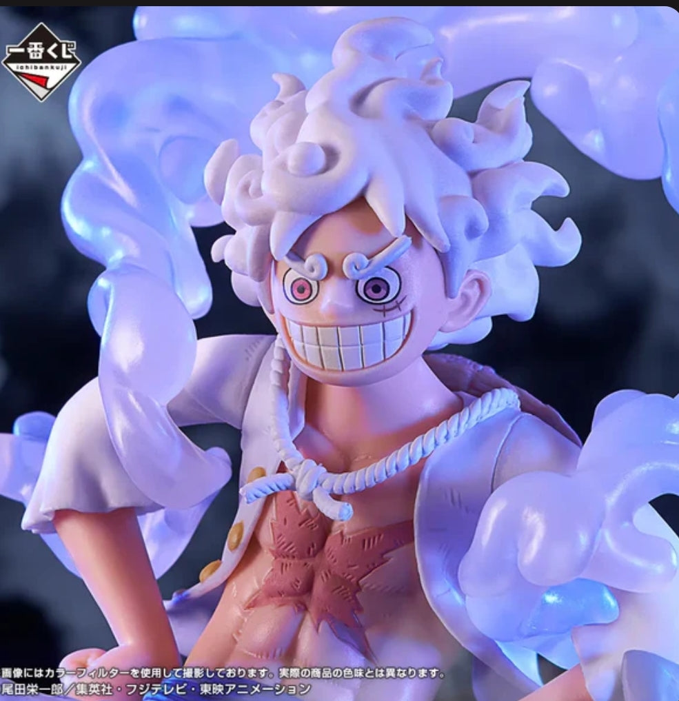Monkey D. Luffy Gear 5 One Piece New Four Emperors MASTERLISE EXPIECE Ichiban Kuji