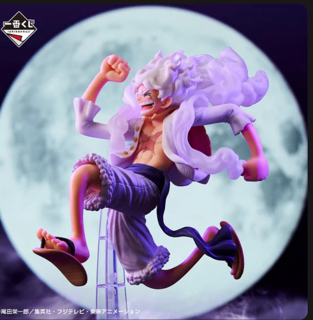 Monkey D. Luffy Gear 5 One Piece "Beyond The Level" Ichiban Kuji