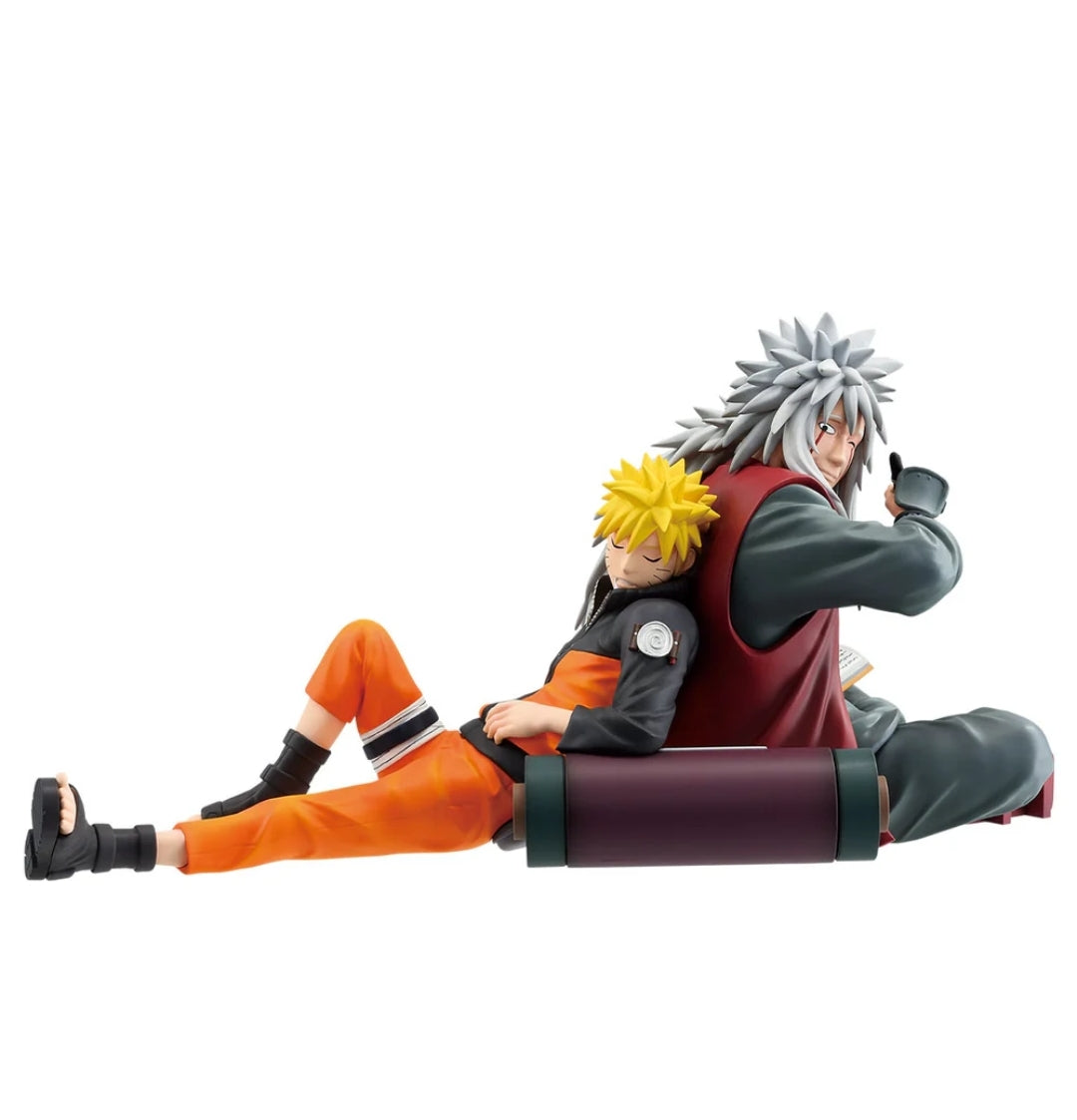 ICHIBAN KUJI NARUTO UZUMAKI & JIRAYA SHIPPUDEN - LEGENDARY THREE NINJAS -PREMIO LAST ONE - REVIBLE MOMENT NARUTO