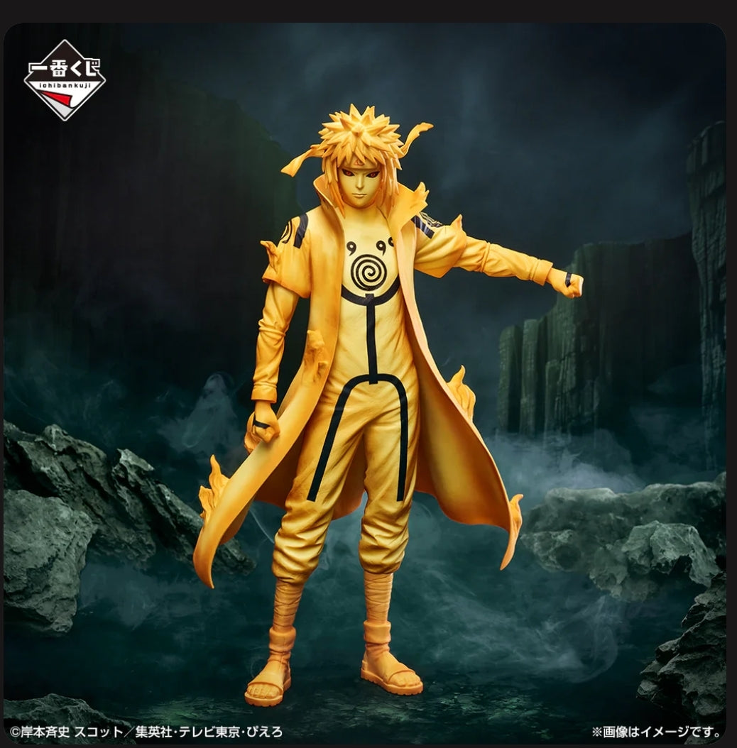 ICHIBAN KUJI NARUTO Shippuden Connected Feelings C Prize Minato Namikaze (Kurama Link Mode) MASTERLISE