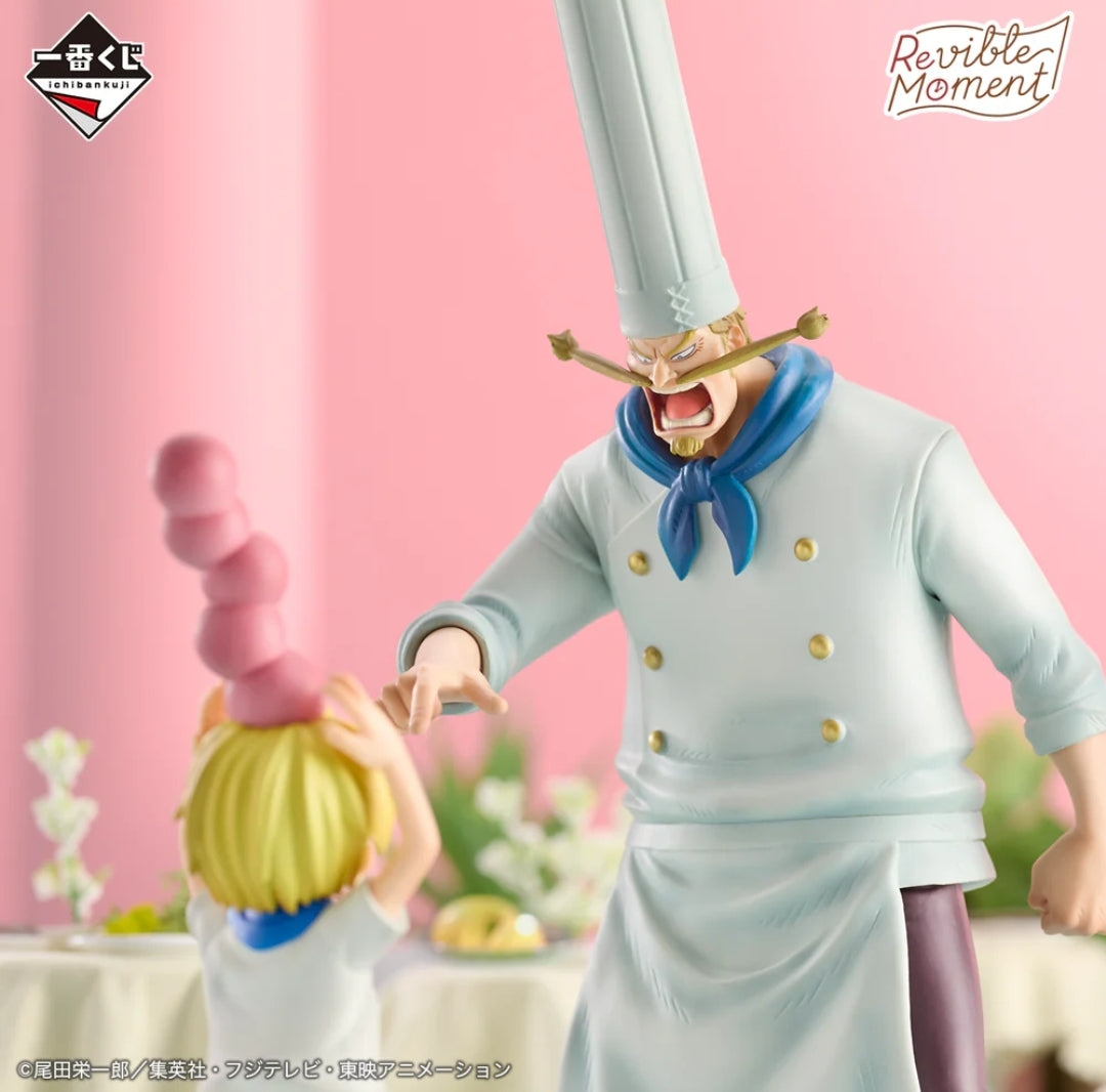 ICHIBAN KUJI ONE PIECE ROAD TO DAWN THE PATH TO ADVENTURE PREMIO D REVIBLE MOMENT SANJI & ZEFF