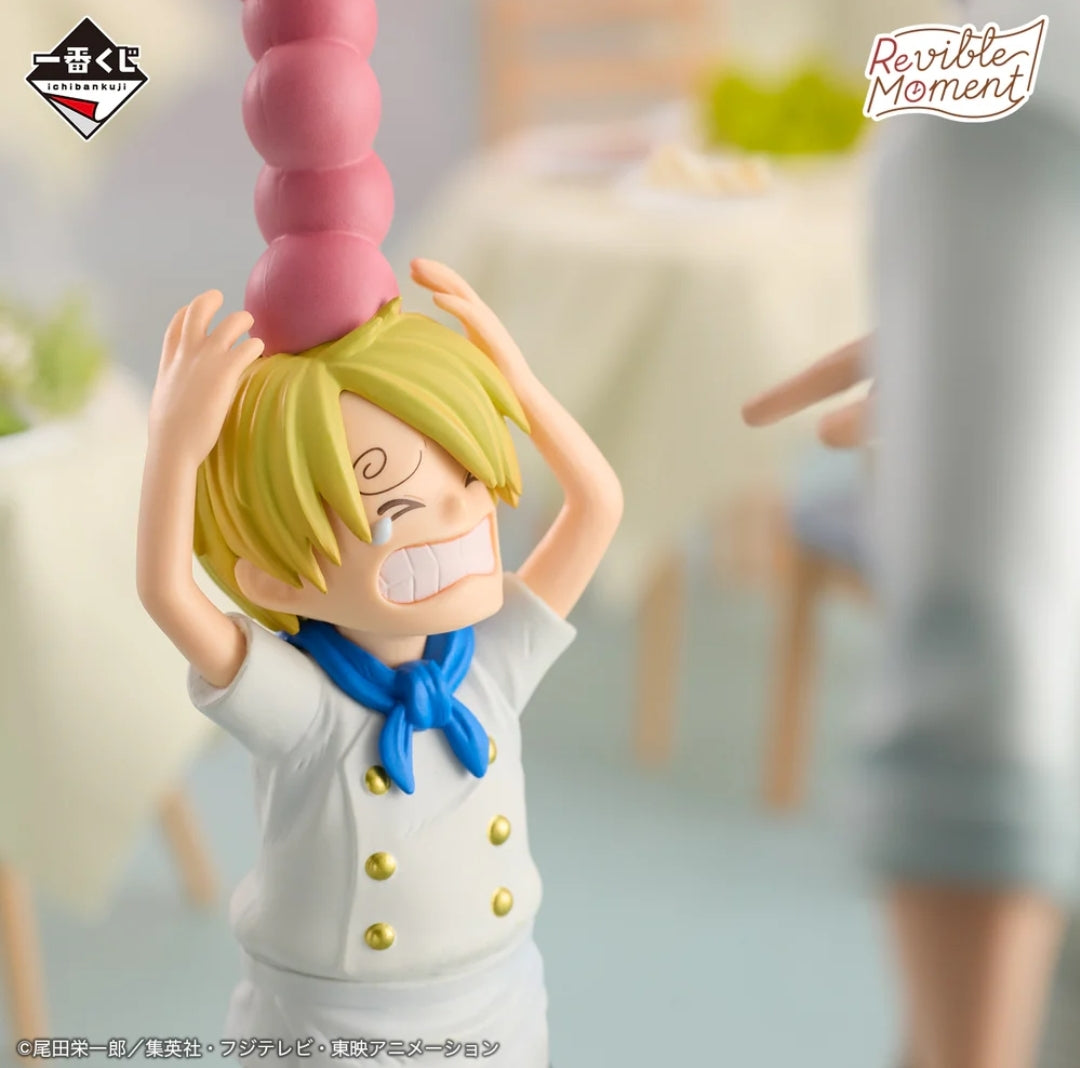 ICHIBAN KUJI ONE PIECE ROAD TO DAWN THE PATH TO ADVENTURE PREMIO D REVIBLE MOMENT SANJI & ZEFF