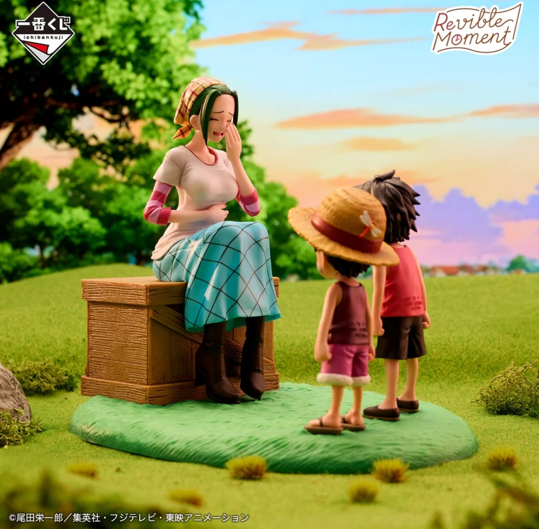 ICHIBAN KUJI ONE PIECE ROAD TO DAWN  THE PATH TO ADVENTURE   LAST ONE   REVIBLE MOMENT SCULPTURE KING MEMORY OF  FOOSHA VILLAGE LAST ONE VER