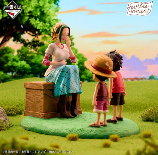 ICHIBAN KUJI ONE PIECE ROAD TO DAWN  THE PATH TO ADVENTURE   LAST ONE   REVIBLE MOMENT SCULPTURE KING MEMORY OF  FOOSHA VILLAGE LAST ONE VER