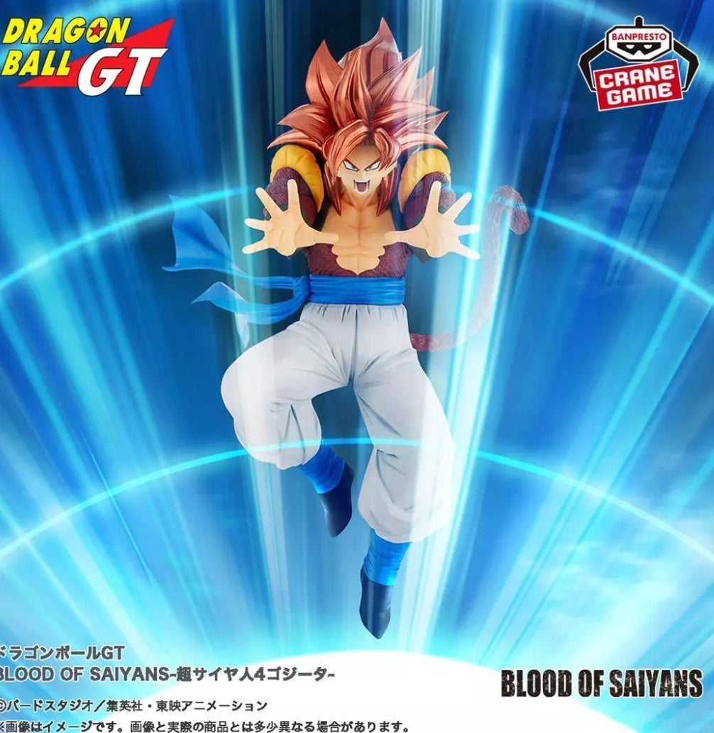 Gogeta Super Saiyan 4 Dragon ball GT Blood of saiyans