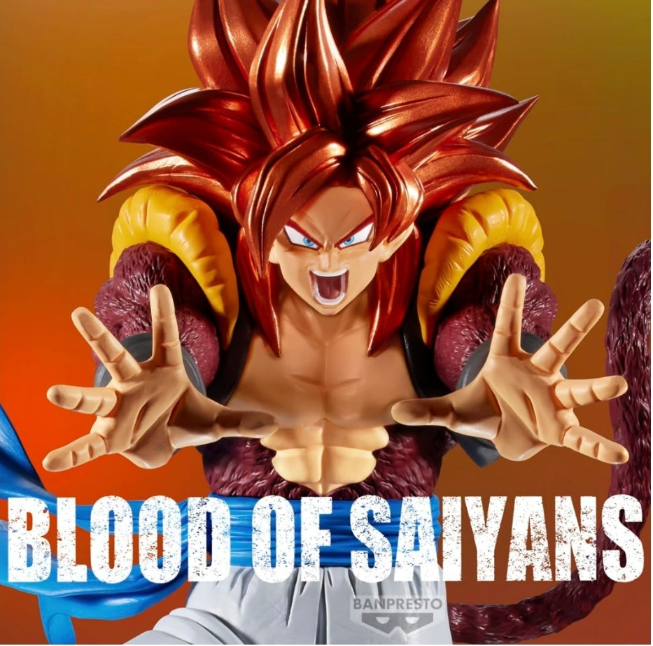 Gogeta Super Saiyan 4 Dragon ball GT Blood of saiyans