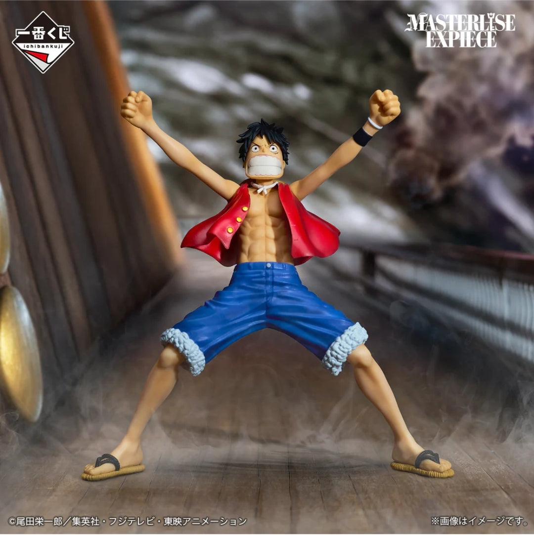 ICHIBAN KUJY ONE PIECE - LA PIU GRANDE BATTAGLIA VERSO LA GRANDE ROTTA- MONKEY D. LUFFY PREMIO A MASTERLISE EXPIECE
