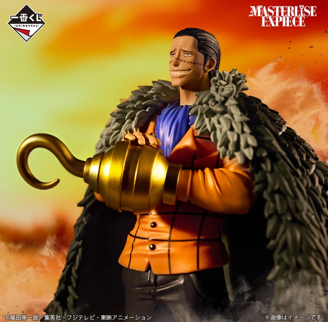 ICHIBAN KUJY ONE PIECE - LA PIU GRANDE BATTAGLIA -VERSO LA GRANDE ROTTA- PREMIO B- CROCODILE MASTERLISE EXPIECE