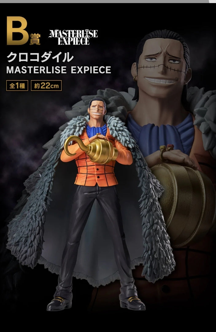 ICHIBAN KUJY ONE PIECE - LA PIU GRANDE BATTAGLIA -VERSO LA GRANDE ROTTA- PREMIO B- CROCODILE MASTERLISE EXPIECE