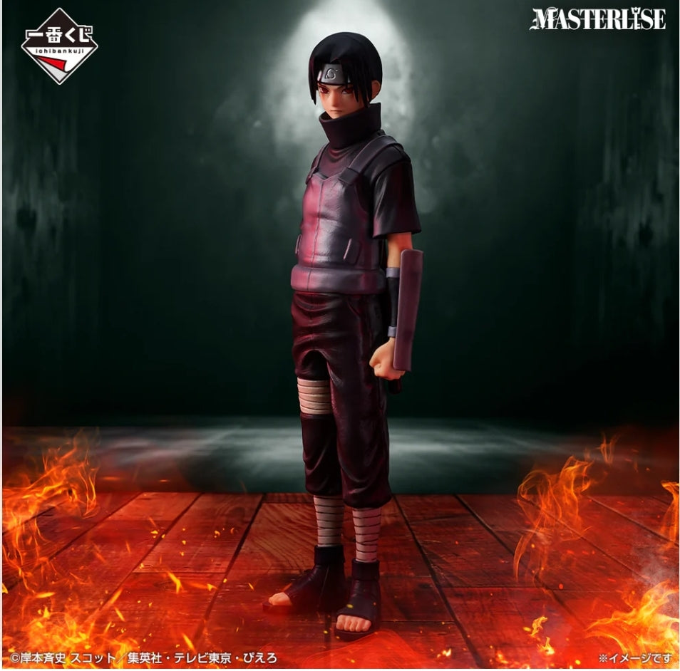 ICHIBAN KUJI NARUTO SHIPPUDEN - RED EYES THAT REFLECT THE SOUL - PREMIO A - UCHIHA ITACHI  MASTERLISE