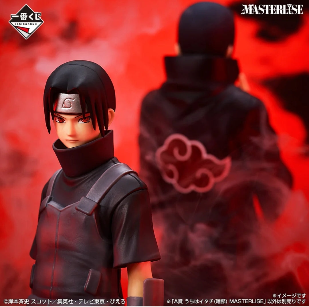 ICHIBAN KUJI NARUTO SHIPPUDEN - RED EYES THAT REFLECT THE SOUL - PREMIO A - UCHIHA ITACHI  MASTERLISE