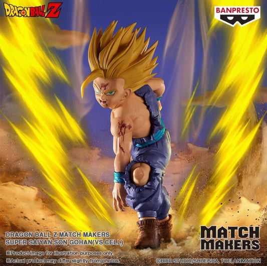 Dragon Ball Z - MATCH MAKERS - Super Saiyan Son Gohan vs Cell