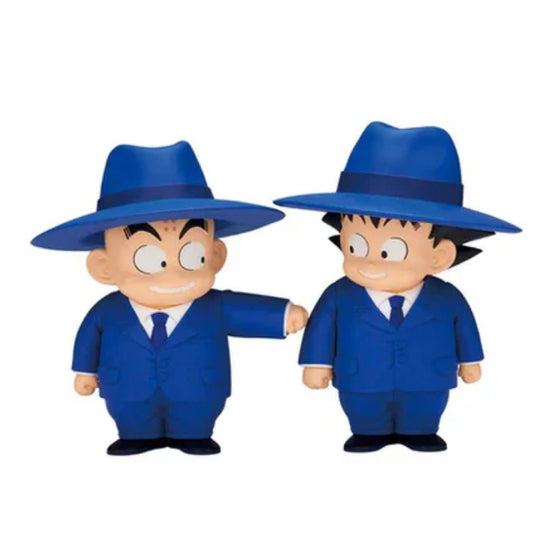 Dragon Ball Sofvimates Coppia Figure - Son Goku &.Krillin  Suit Style