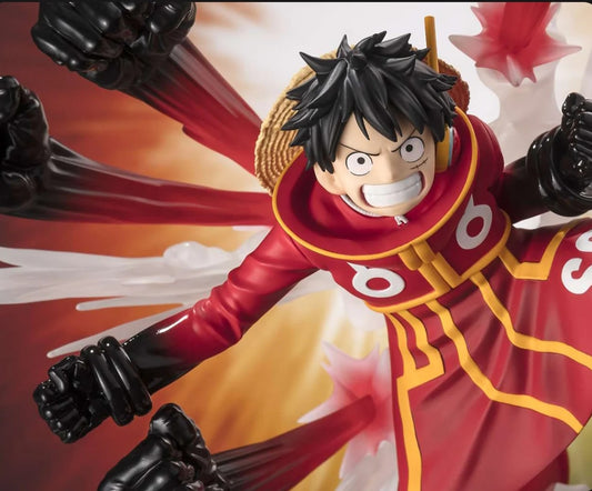 One piece Monkey D. Luffy Gum-Gum Hawk Gatling Extra Batt Figuarts Zero