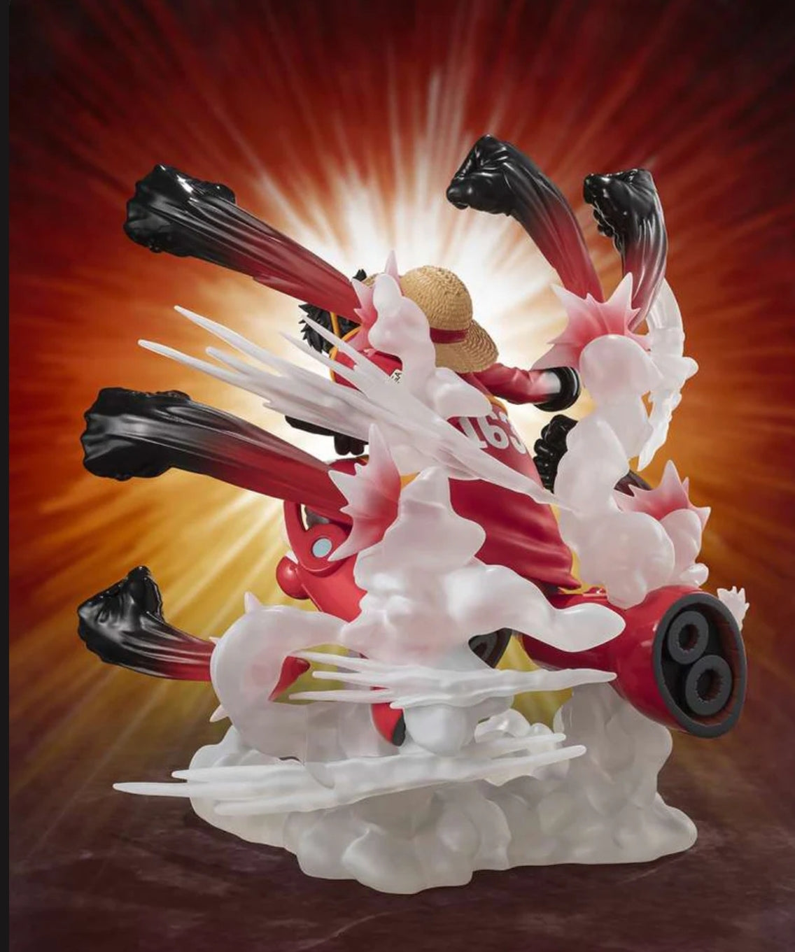 One piece Monkey D. Luffy Gum-Gum Hawk Gatling Extra Batt Figuarts Zero