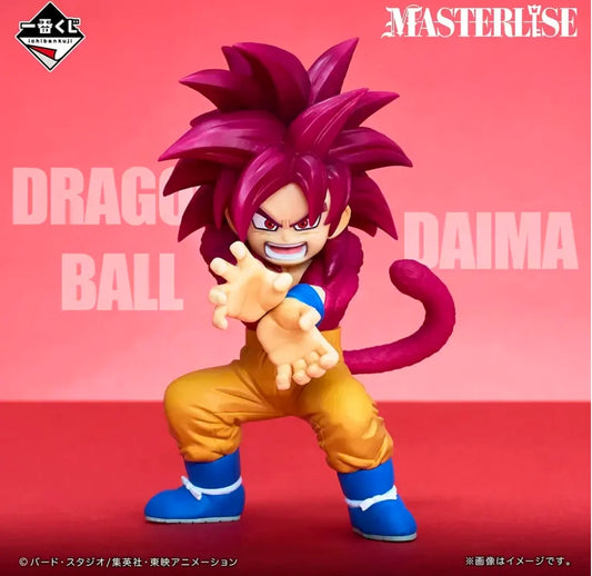 ICHIBAN KUJI DRAGON BALL DAIMA 2 -PREMIO A- SUPER SAIYAN 4 SON GOKU MINI MASTERLISE