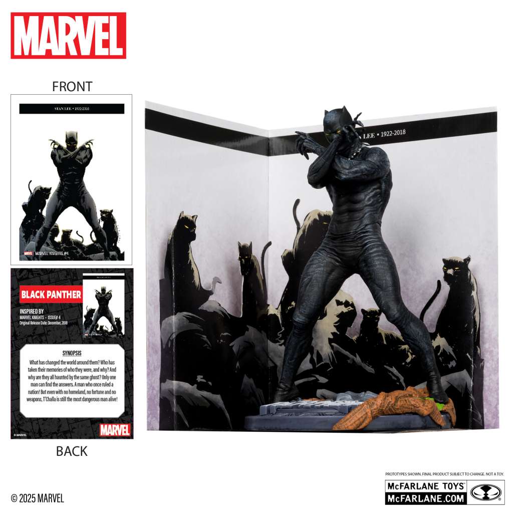 Collezione Marvel 1/10 wv4 Black Panther (Marvel Knights
