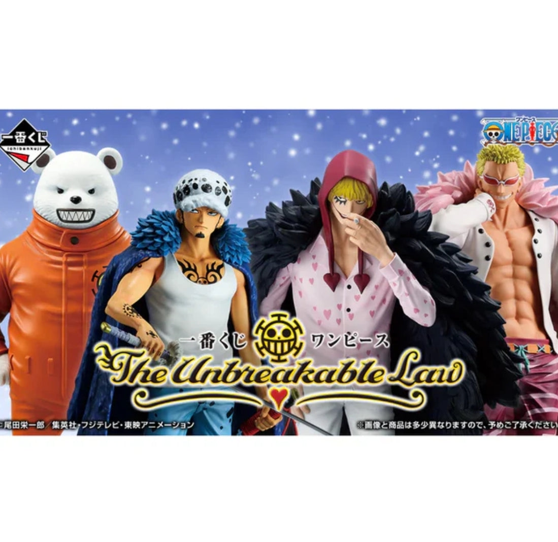Ichiban Kuji One Piece The Unbreakable Law - A Prize Trafalgar Law MASTERLISE.