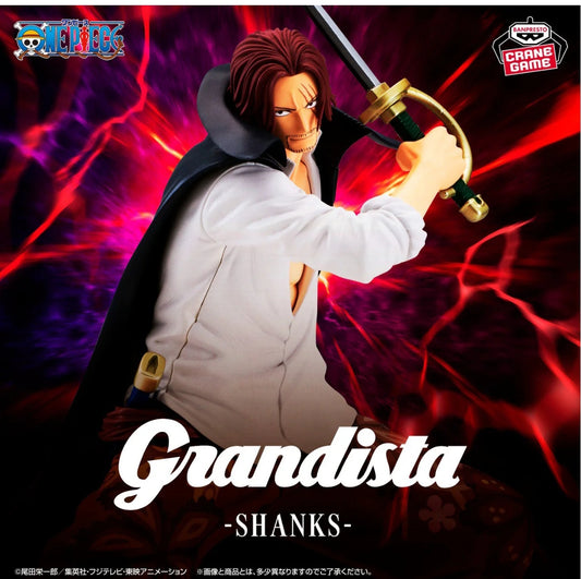 ONE PIECE GRANDISTA - SHANKS (RED HAIR)