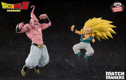 COPPIA MATCH MAKERS-SUPER SAIYAN 3-GOTENKS VS MAJIN BUU DRAGON BALL Z (PREZZO PER COPPIA)
