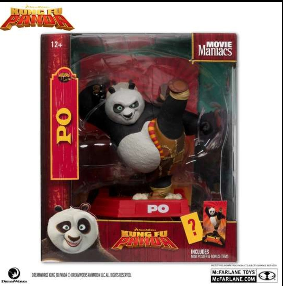 Movie maniacs kung fu panda figure