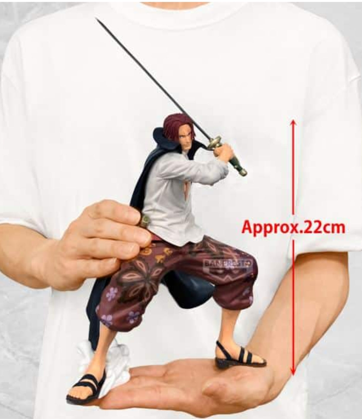 ONE PIECE GRANDISTA - SHANKS (RED HAIR)