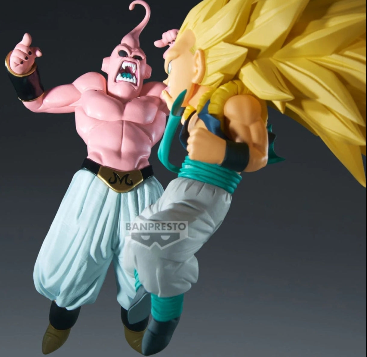 COPPIA MATCH MAKERS-SUPER SAIYAN 3-GOTENKS VS MAJIN BUU DRAGON BALL Z (PREZZO PER COPPIA)