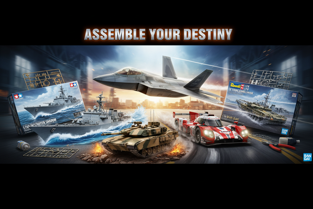 Model kit in pronta consegna