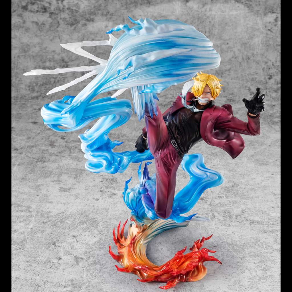 One piece pop k×maximum sanji statue