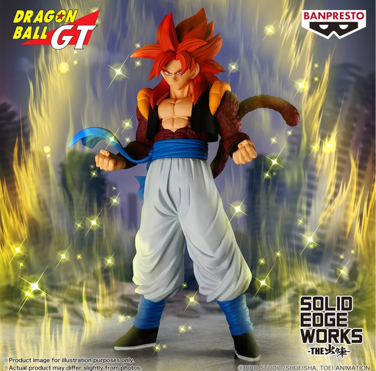 Dragon Ball GT Solid Edge Works - Super Saiyan 4 Gogeta