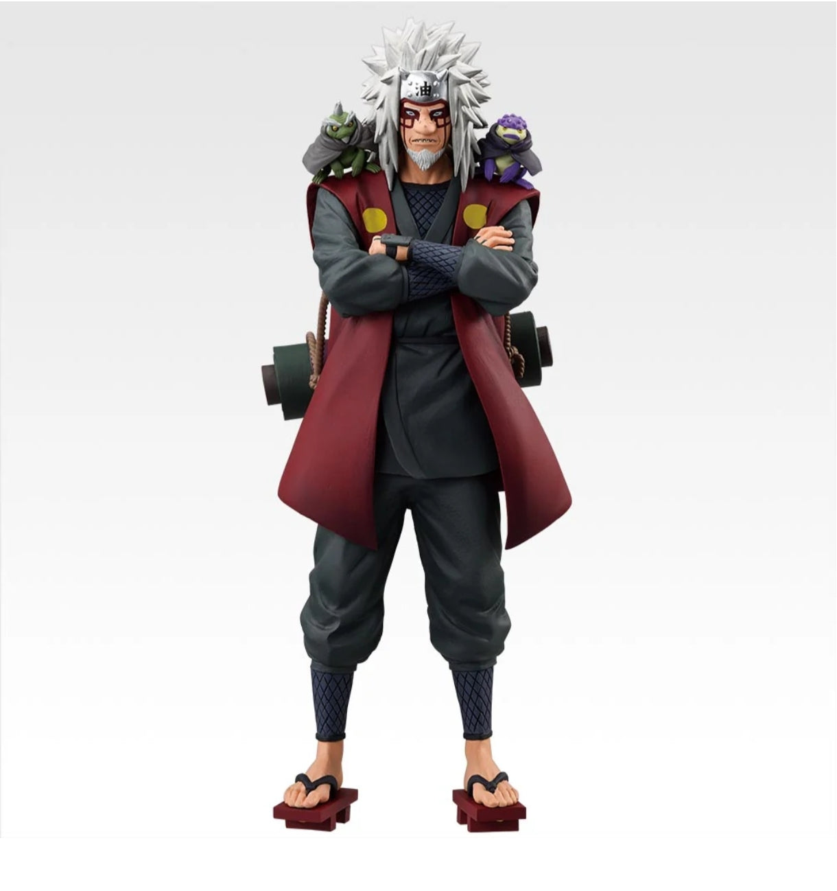 ICHIBAN KUJI NARUTO SHIPPUDEN THE BRIDGE OF PEACE AND THE LAMENT OF REINCARNATION - E PRIZE JIRAIYA (SAGE MODE) MASTERLISE FIGURE
