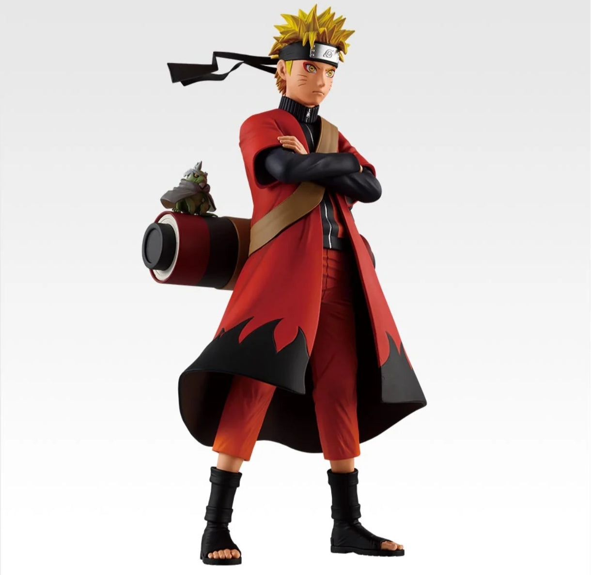 ICHIBAN KUJI NARUTO SHIPPUDEN THE BRIDGE OF PEACE AND THE LAMENT OF REINCARNATION - A PRIZE NARUTO UZUMAKI (SAGE MODE) MASTERLISE FIGURE