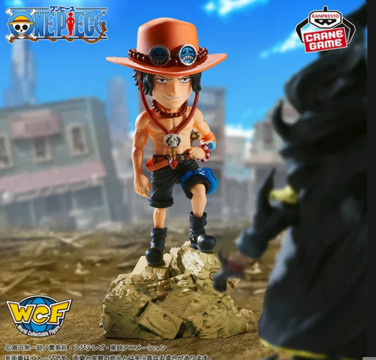 One Piece World Collectible Figures - Log Stories Portgas D. Ace VS Marshall D. Teach