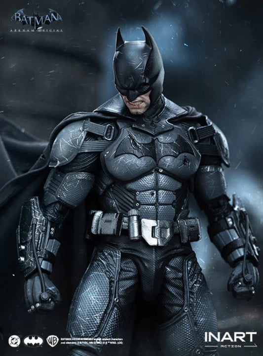 Batman Arkham Origins Batman Battle Damaged Ver 1/12 Action Figure