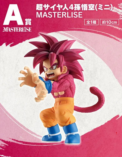 ICHIBAN KUJI DRAGON BALL DAIMA 2 -PREMIO A- SUPER SAIYAN 4 SON GOKU MINI MASTERLISE