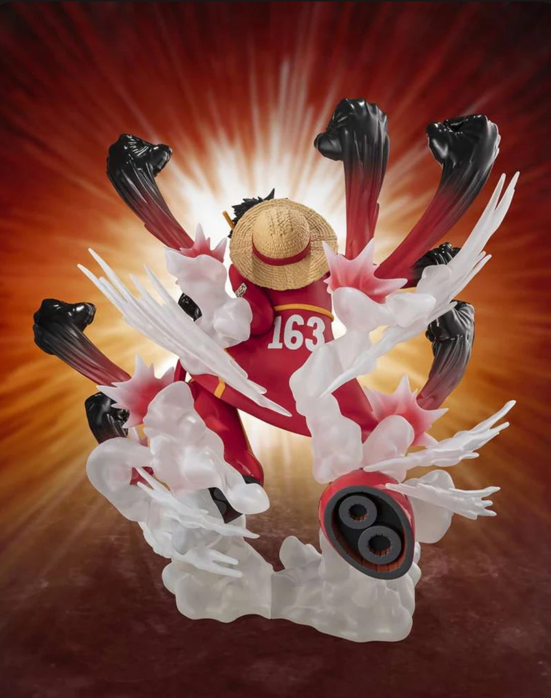 One piece Monkey D. Luffy Gum-Gum Hawk Gatling Extra Batt Figuarts Zero