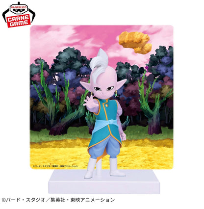 DRAGON BALL DAIMA - Super Saiyan Kaioshin (mini) figure with panel