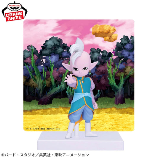 DRAGON BALL DAIMA - Super Saiyan Kaioshin (mini) figure with panel