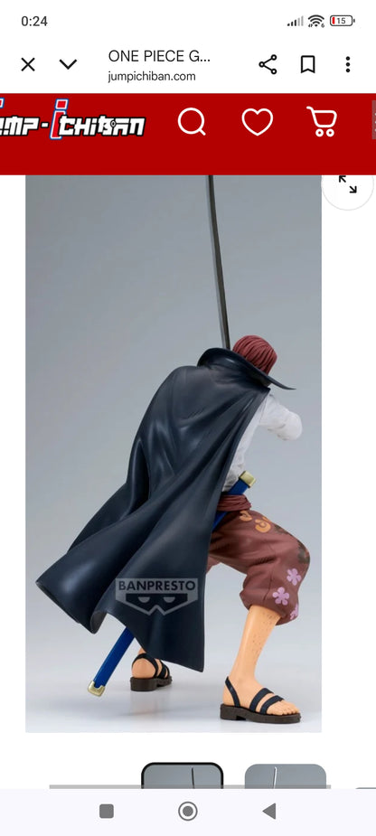 ONE PIECE GRANDISTA - SHANKS (RED HAIR)