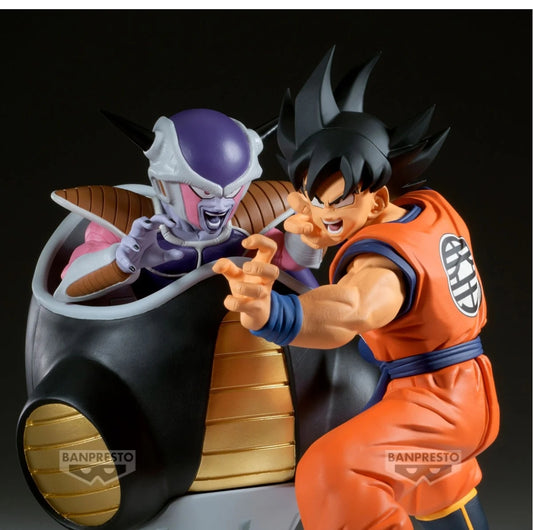 DRAGON BALL Z MATCH MAKERS - SON GOKU VS FRIEZA SET COMPLETO DI 2 TIPI