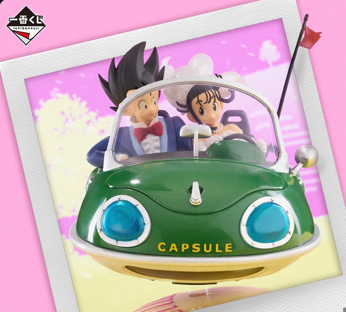 Ichiban Kuji Dragon Ball Snap Collection 2 - A Prize Son Goku & Chi-Chi Dragon Ball Snap Figure