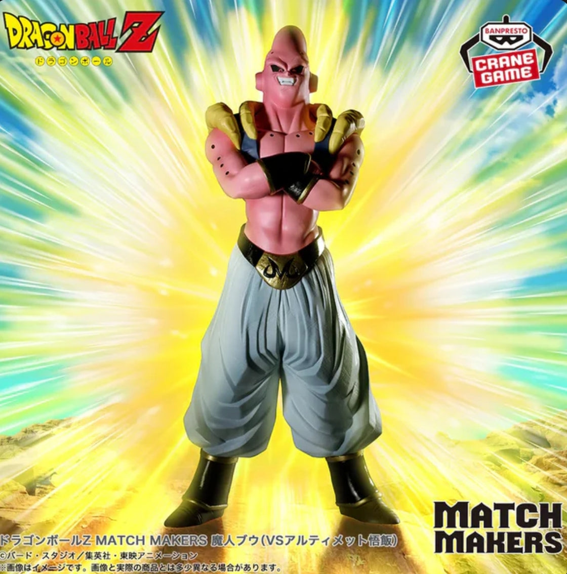 Dragon Ball Z MATCH MAKERS Saiyan VS Majin Buu Complete Set of 6 Figures
