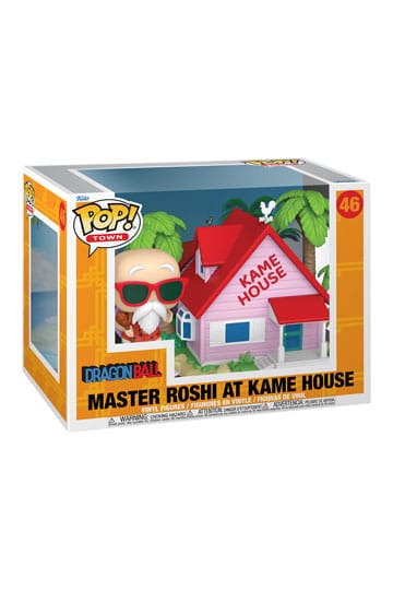 Dragon Ball POP! Town Vinyl Figure Kame House w/Master Roshi 9 cm